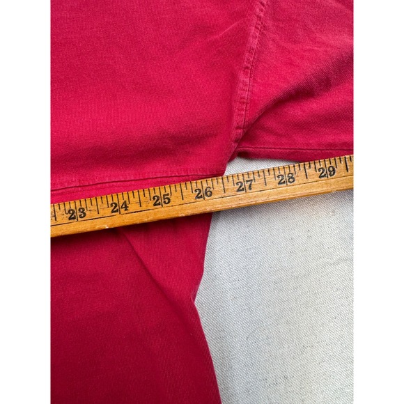 VTG Spirit Jersey Ole Miss Rebels Size XL Red Long Sleeve Hotty Toddy RN131422 - Picture 13 of 15